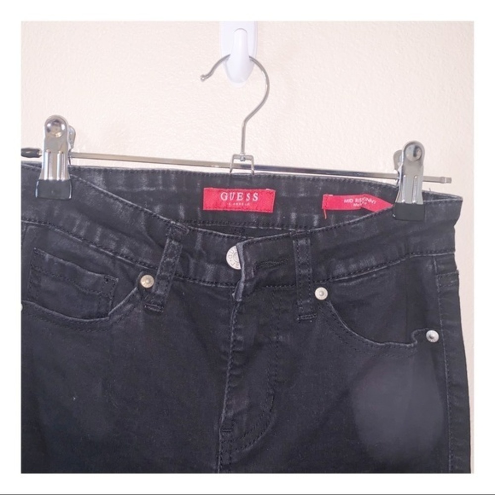 GUESS Mid Rise Skinny 25 - Picture 2 of 4
